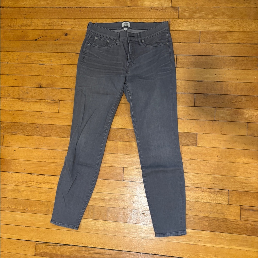 J. Crew Women's Grey Toothpick Jeans